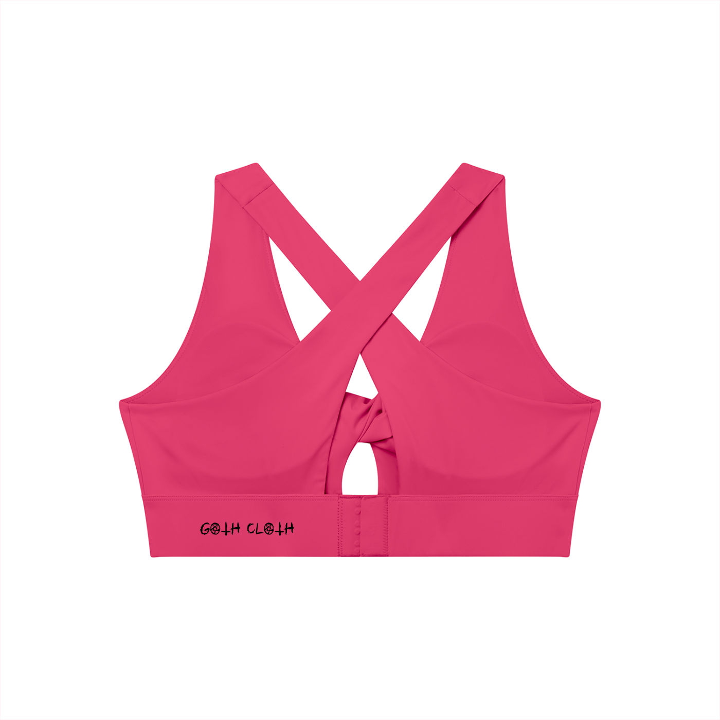 Mental Notes Twist Front Sports Bra