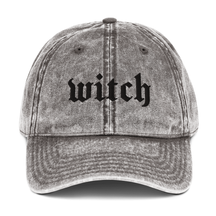 Witch Vintage Acid Wash Dad Cap