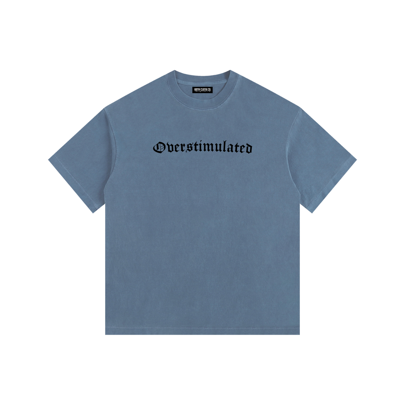 Overstimulated Vintage Washed Oversized T-Shirt