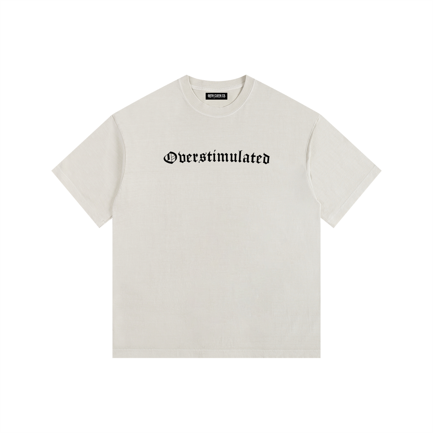 Overstimulated Vintage Washed Oversized T-Shirt