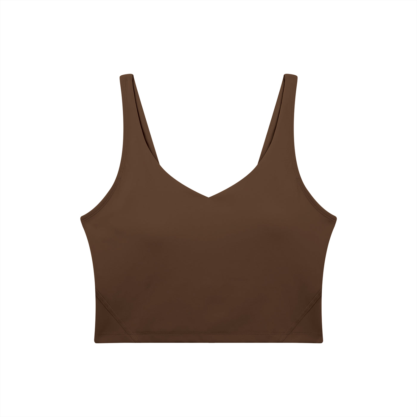 Bare Bones V-Neck Long Line Sports Bra