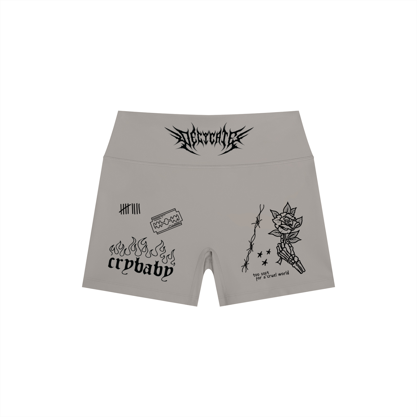 Mental Notes High Rise Yoga Shorts