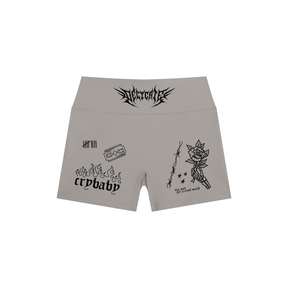 Mental Notes High Rise Yoga Shorts