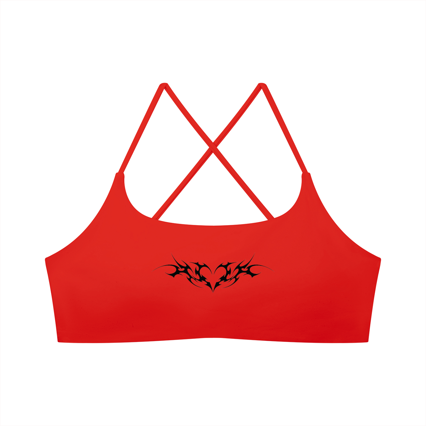 Venom Heart Women's Cross Strap Sports Bra