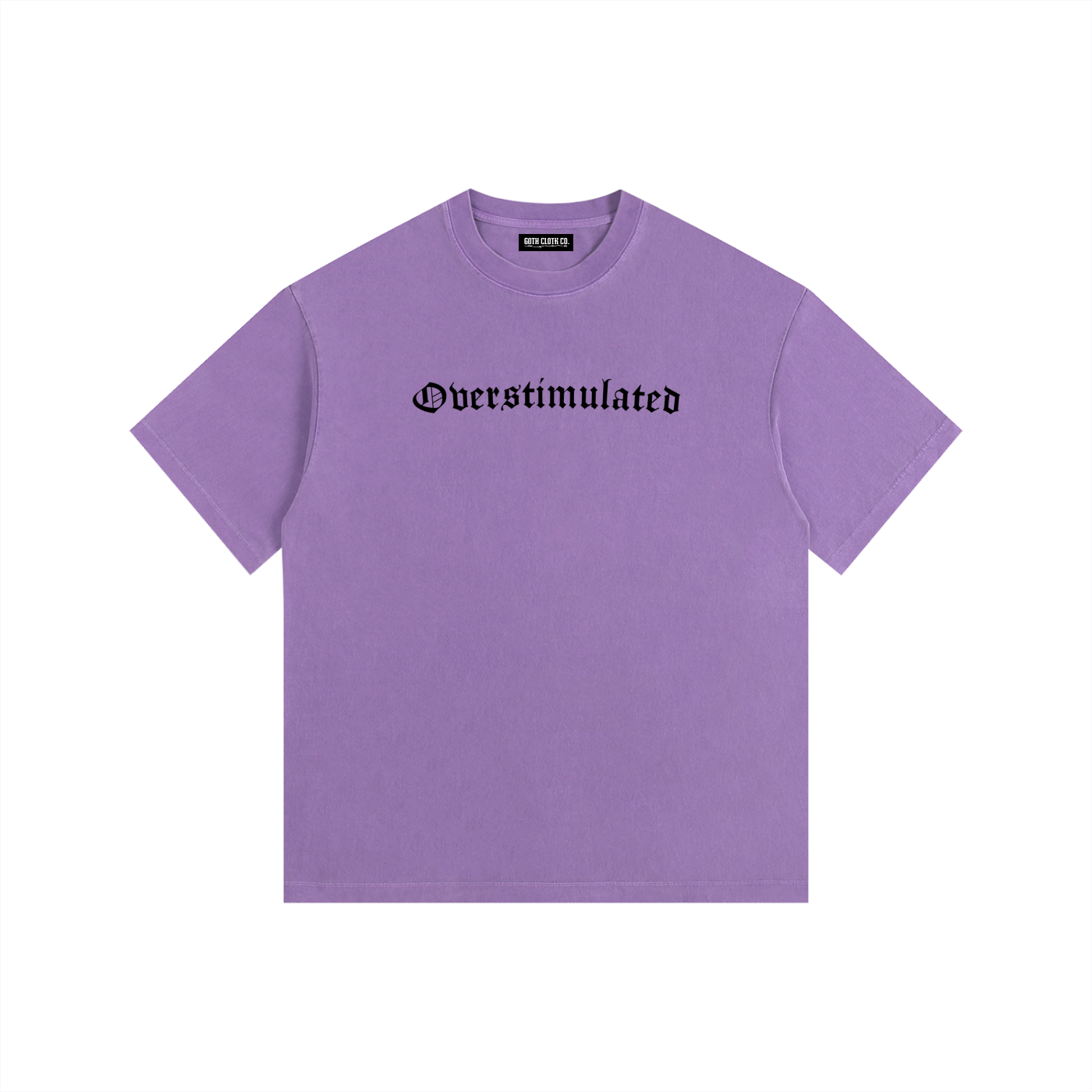Overstimulated Vintage Washed Oversized T-Shirt