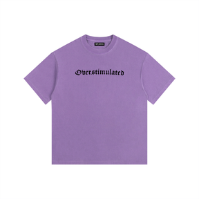 Overstimulated Vintage Washed Oversized T-Shirt