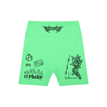 Mental Notes High-Waisted Blend Biker Shorts