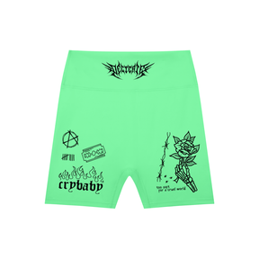 Mental Notes High-Waisted Blend Biker Shorts