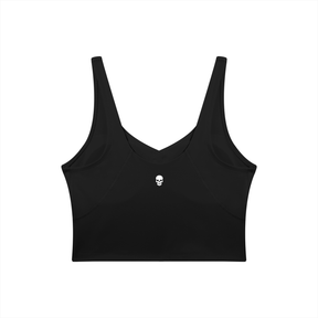 Lover Metal Font Long Line Sports Bra