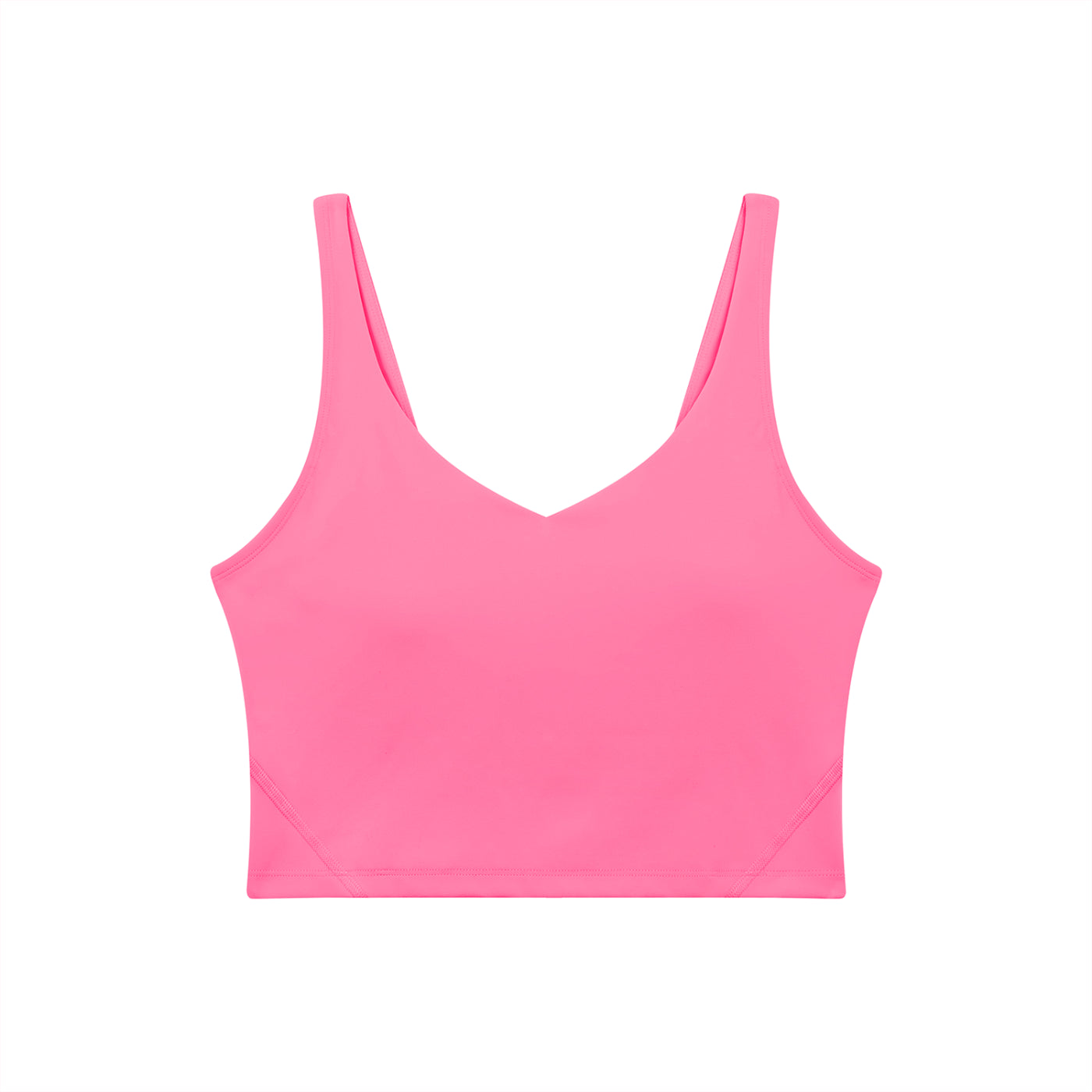 Bare Bones V-Neck Long Line Sports Bra