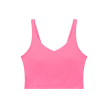 Bare Bones V-Neck Long Line Sports Bra