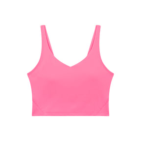 Bare Bones V-Neck Long Line Sports Bra