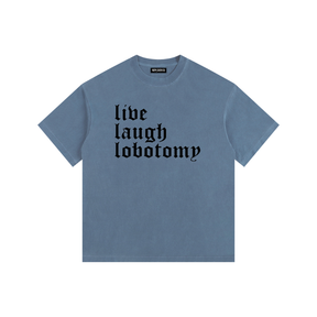 Live Laugh Lobotomy Vintage Washed Cotton T-Shirt