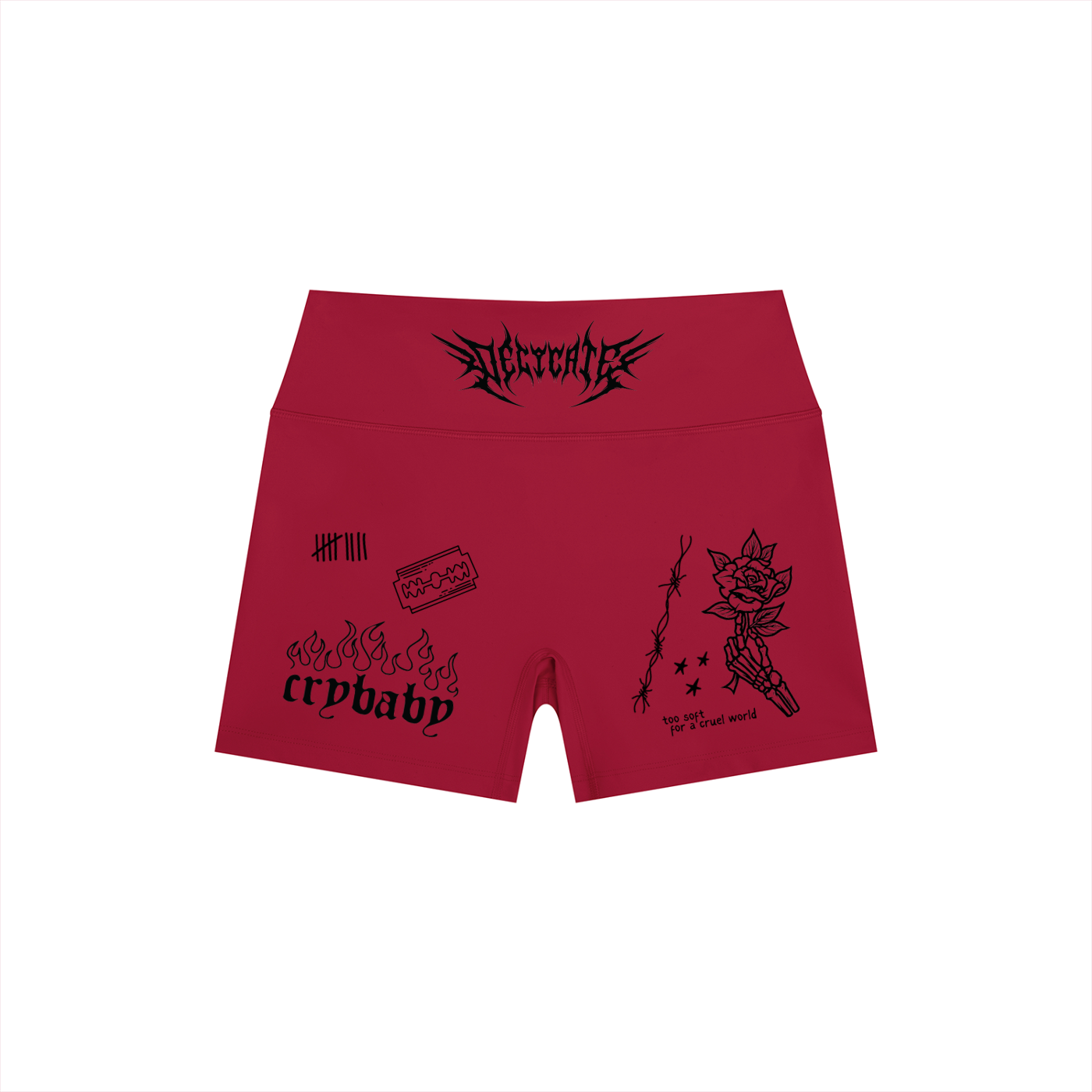 Mental Notes High Rise Yoga Shorts
