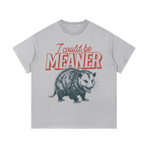 Meaner Opossum Vintage Wash Cotton T-Shirt
