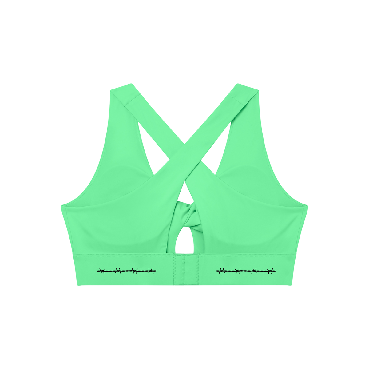 Bare Bones Front Twist Sports Bra