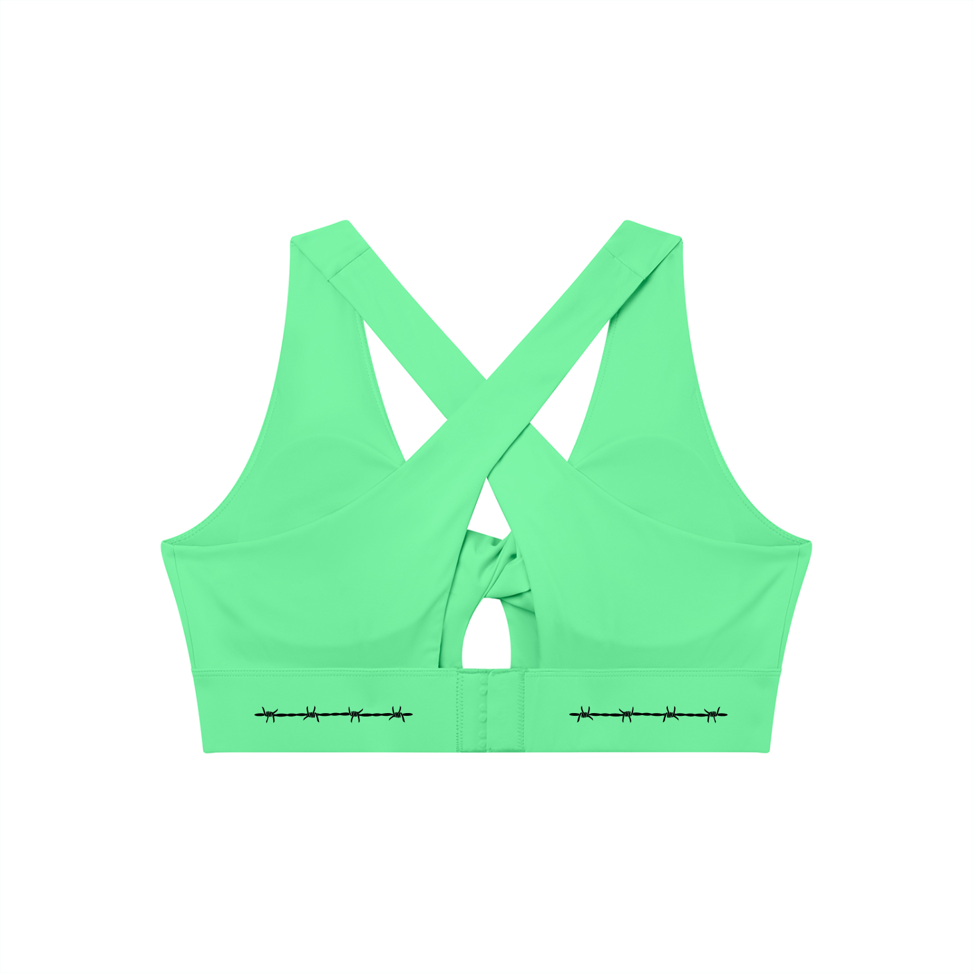 Bare Bones Front Twist Sports Bra