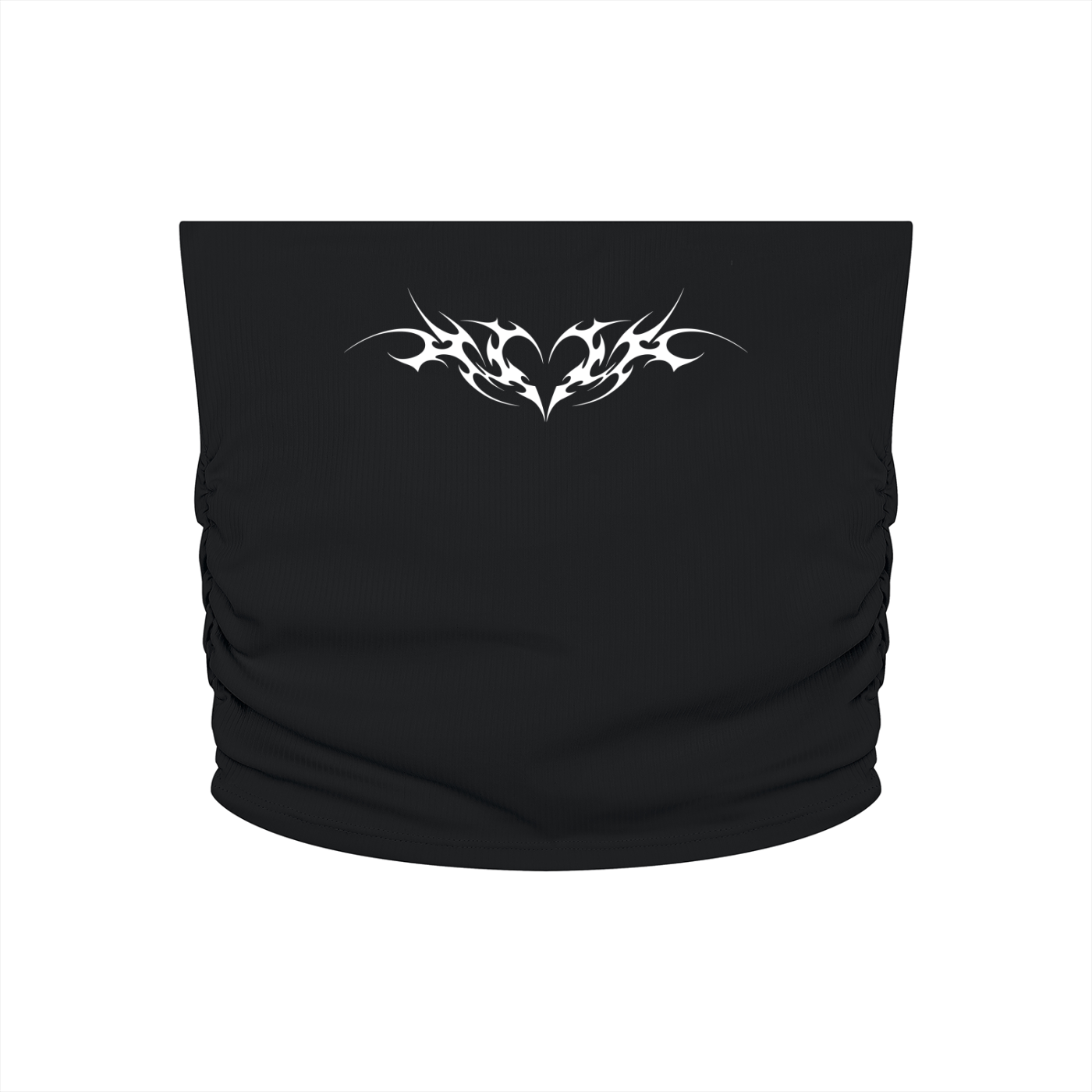 Venom Heart Cropped Yoga Tube Top