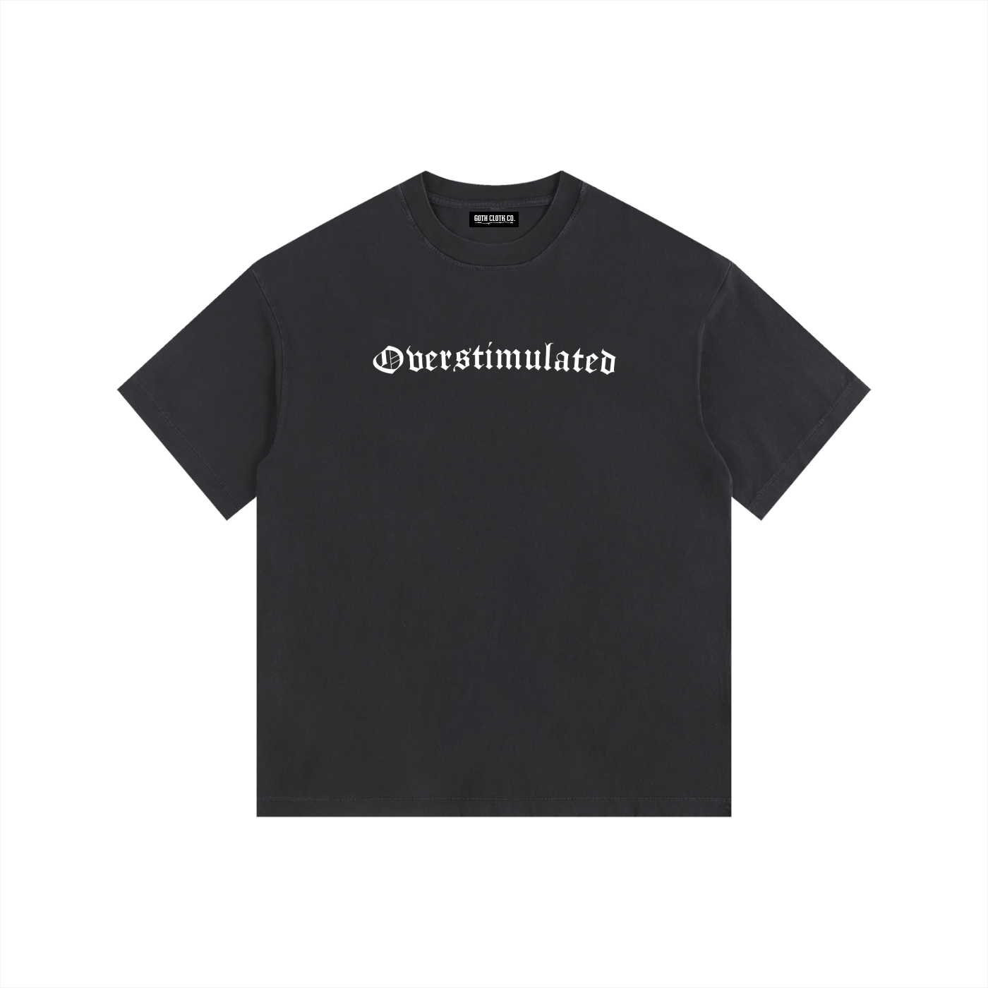 Overstimulated Vintage Washed Oversized T-Shirt