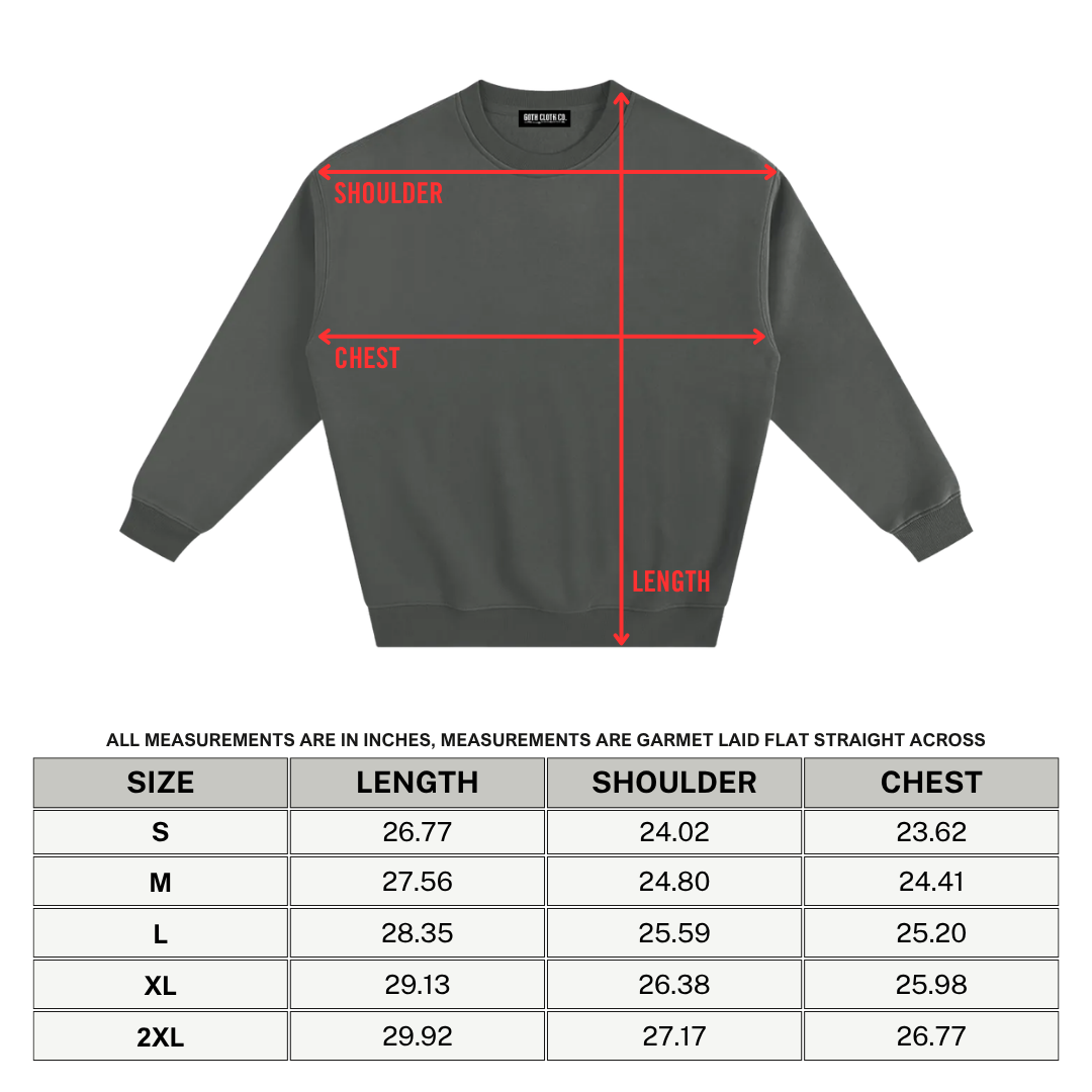 Vintage Dracula Fleeced Sweatshirt