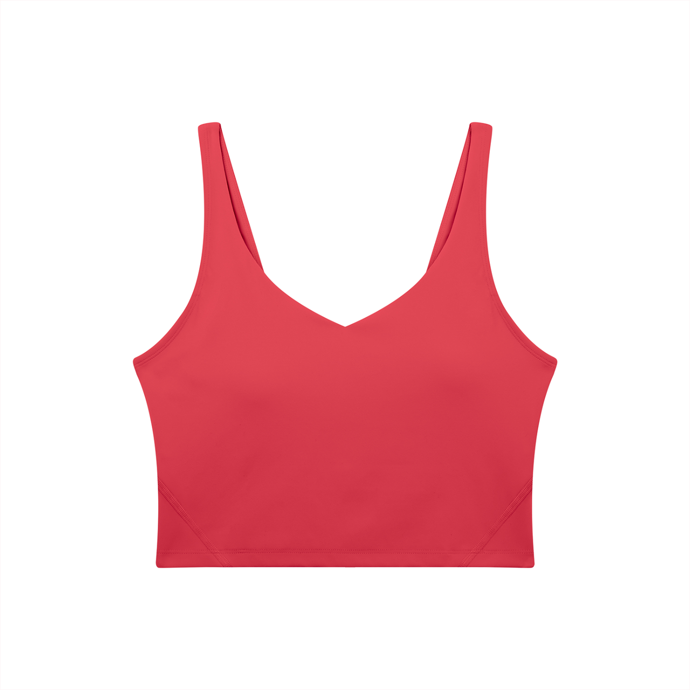 Bare Bones V-Neck Long Line Sports Bra