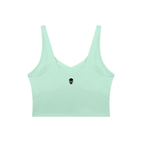 Anxious V-Neck Long Line Sports Bra