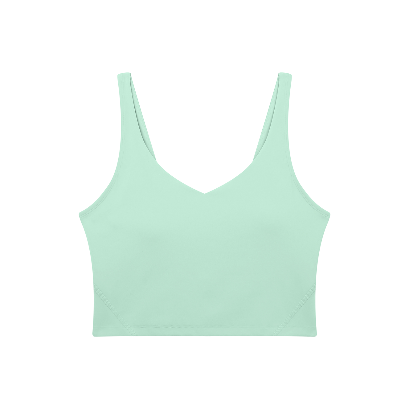 Bare Bones V-Neck Long Line Sports Bra