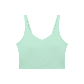 Bare Bones V-Neck Long Line Sports Bra