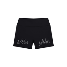 Hellfire High Rise Yoga Shorts