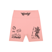 Mental Notes High-Waisted Blend Biker Shorts