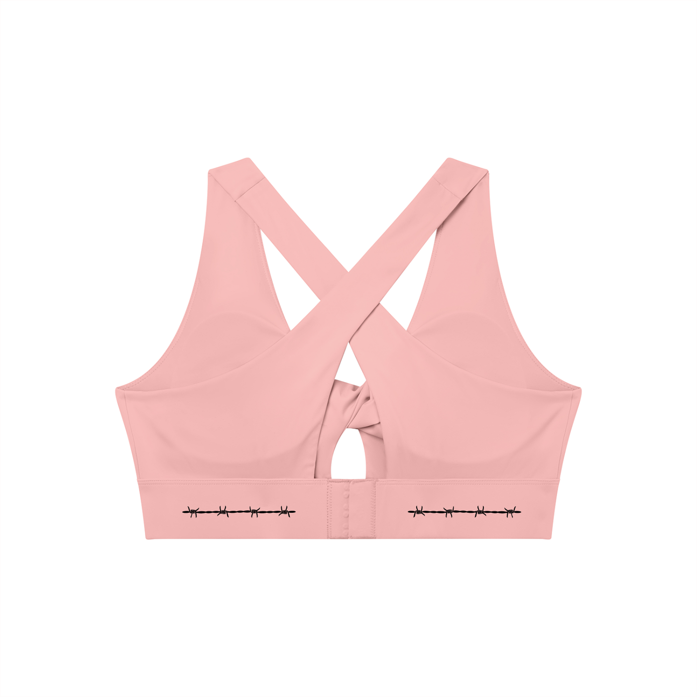 Bare Bones Front Twist Sports Bra