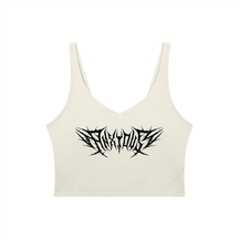 Anxious V-Neck Long Line Sports Bra