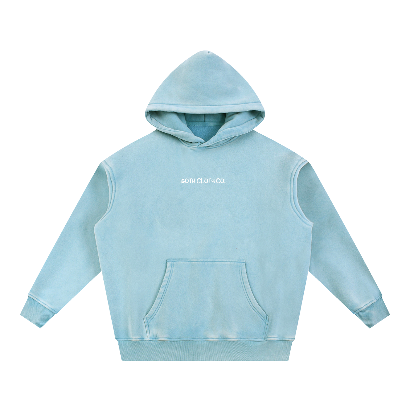 You Deserve to be Happy Acid Wash Fleece Hoodie
