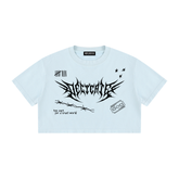Mental Notes Mineral Wash Crop Top
