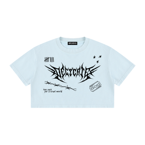 Mental Notes Mineral Wash Crop Top