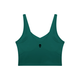Bare Bones V-Neck Long Line Sports Bra