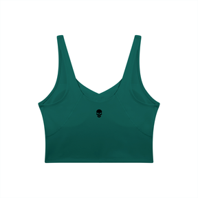 Bare Bones V-Neck Long Line Sports Bra