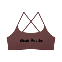 Dead Inside Women's Cross Strap Sports Bra