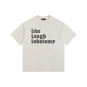 Live Laugh Lobotomy Vintage Washed Cotton T-Shirt