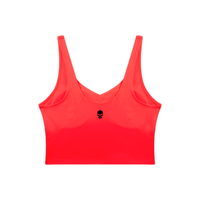 Anxious V-Neck Long Line Sports Bra