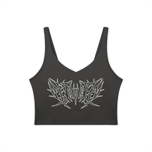 Lover Metal Font Long Line Sports Bra
