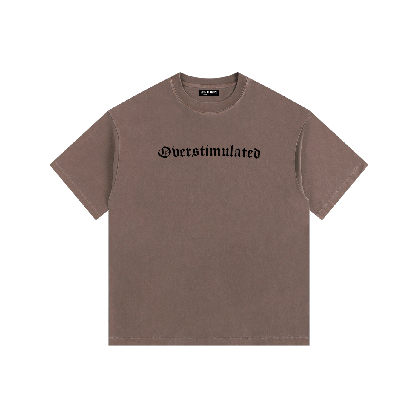 Overstimulated Vintage Washed Oversized T-Shirt