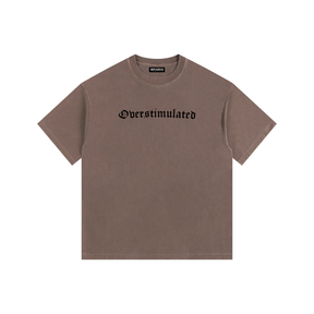 Overstimulated Vintage Washed Oversized T-Shirt