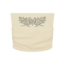 Lover Metal Font Cropped Yoga Tube Top