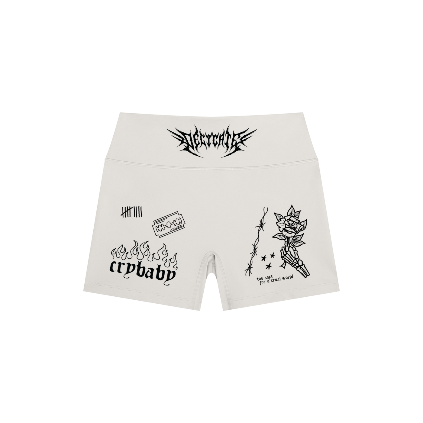 Mental Notes High Rise Yoga Shorts