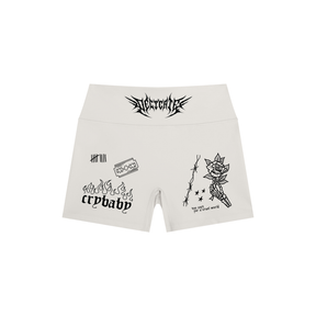 Mental Notes High Rise Yoga Shorts