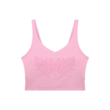 Lover Metal Font Long Line Sports Bra