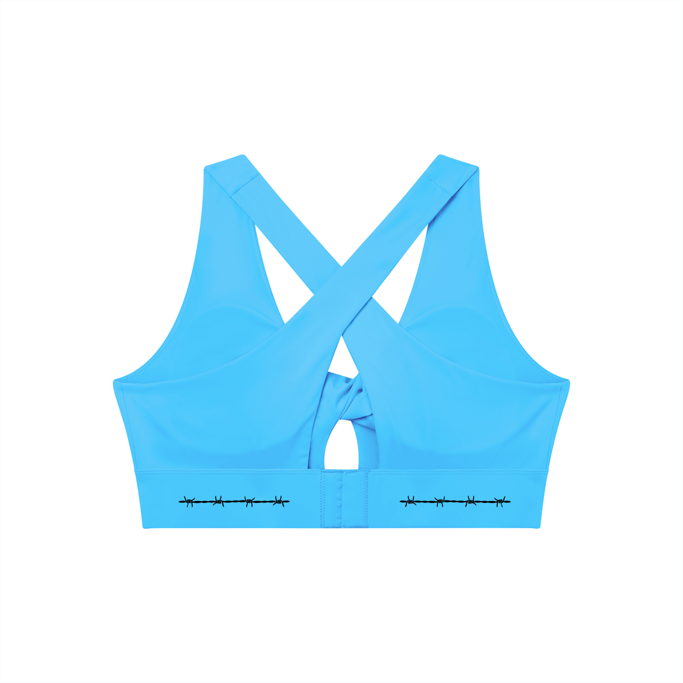 Bare Bones Front Twist Sports Bra