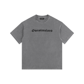 Overstimulated Vintage Washed Oversized T-Shirt