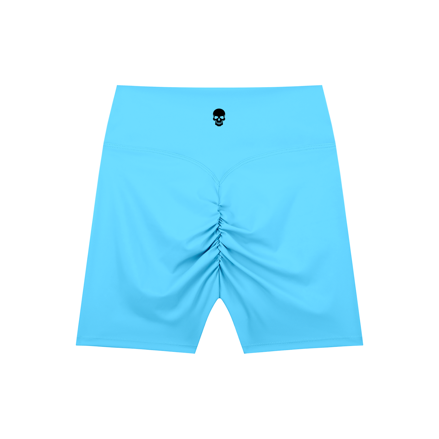 Bare Bones High-Waisted Scrunch Yoga Shorts